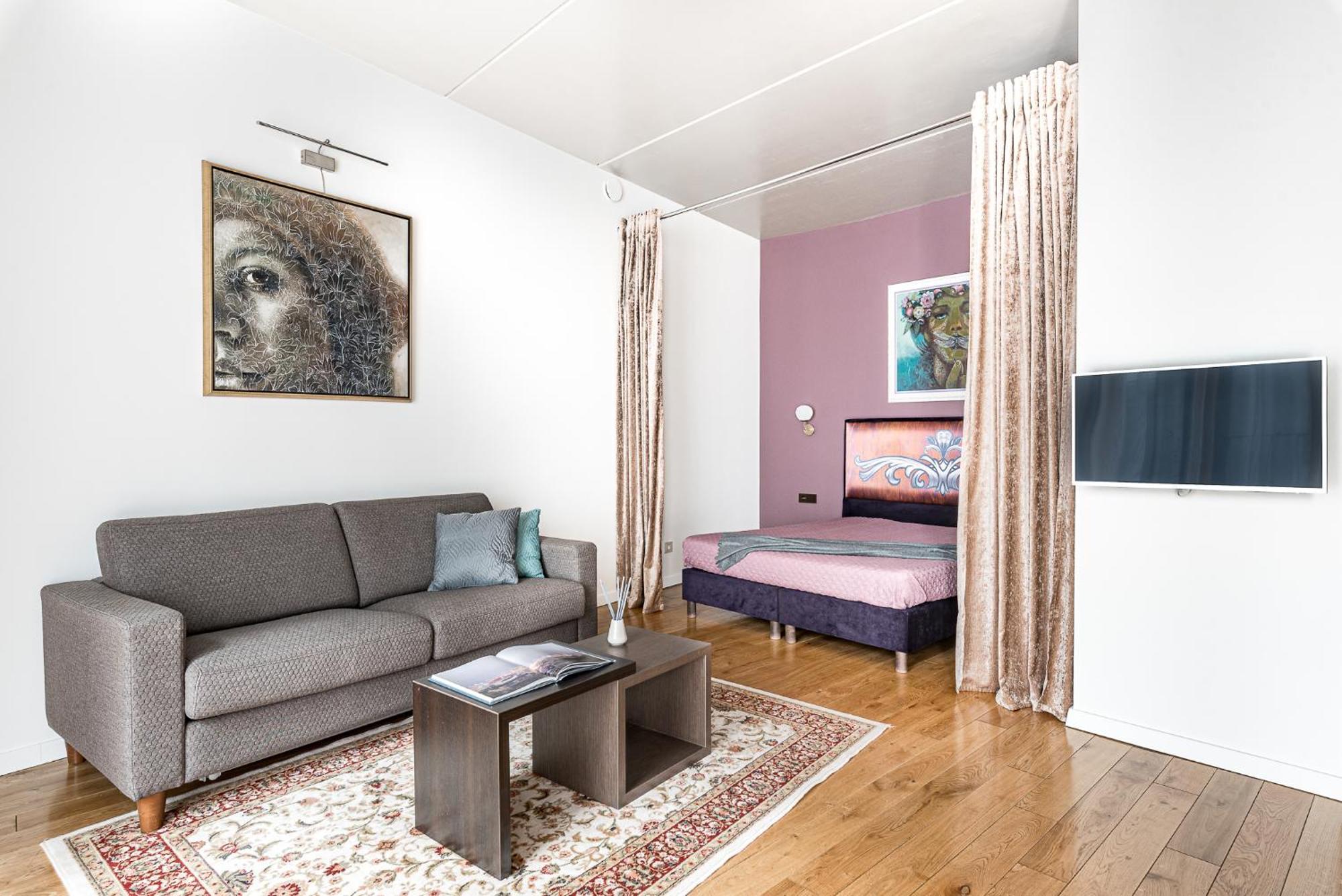 Appartement Subaciaus Studio In Old Town à Vilnius Extérieur photo